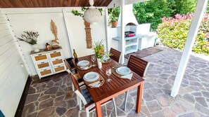 Outdoor dining - House Vertel (Matulji)
