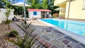 Seasonal outdoor pool - House Vertel (Matulji)