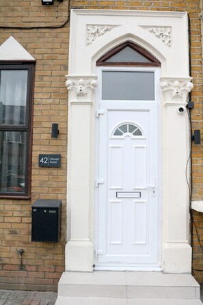 Fassade der Unterkunft