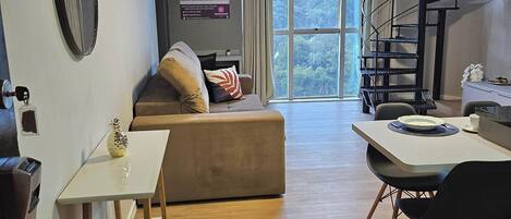 Apartment | Living area | 32-inch Smart TV with digital channels