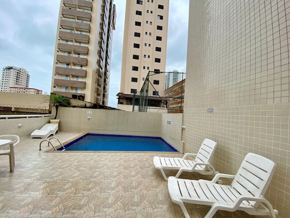 Basic Apartment | Pool | Indoor pool - Edificio Raimundo Arjonas (Praia Grande)