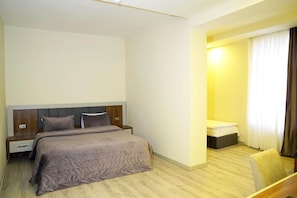 Standard Triple Room, 1 Bedroom, Garden View | Premium bedding, Select Comfort beds, desk, laptop workspace - zengezurharmonyhotel (Ismailli)