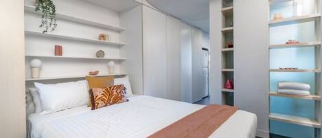 1 Schlafzimmer, Schreibtisch, Bügeleisen/Bügelbrett, WLAN