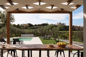Outdoor pool - Kallistefanos Villa, a Nature Inspired Retreat
 (Adelianos Kampos)