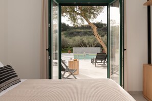 5 bedrooms, in-room safe, desk, iron/ironing board - Kallistefanos Villa, a Nature Inspired Retreat
 (Adelianos Kampos)