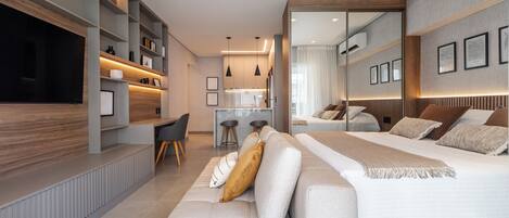 Strykjärn/strykbräda, gratis wi-fi och sängkläder