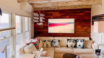 Smart TV, books, stereo, computer monitors