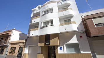 Fassade der Unterkunft