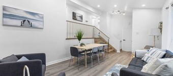 Pierrefonds 4BR House with Garden & EV Charger