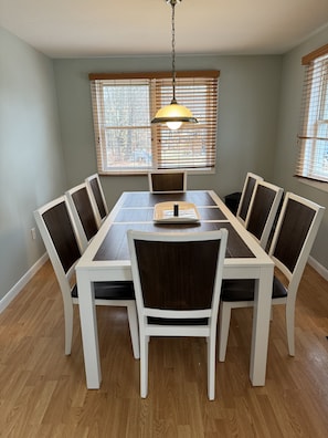 Dining - Charming Lake Community Bungaloo. Comfortable living with 86 inch tv! (Barnstead)