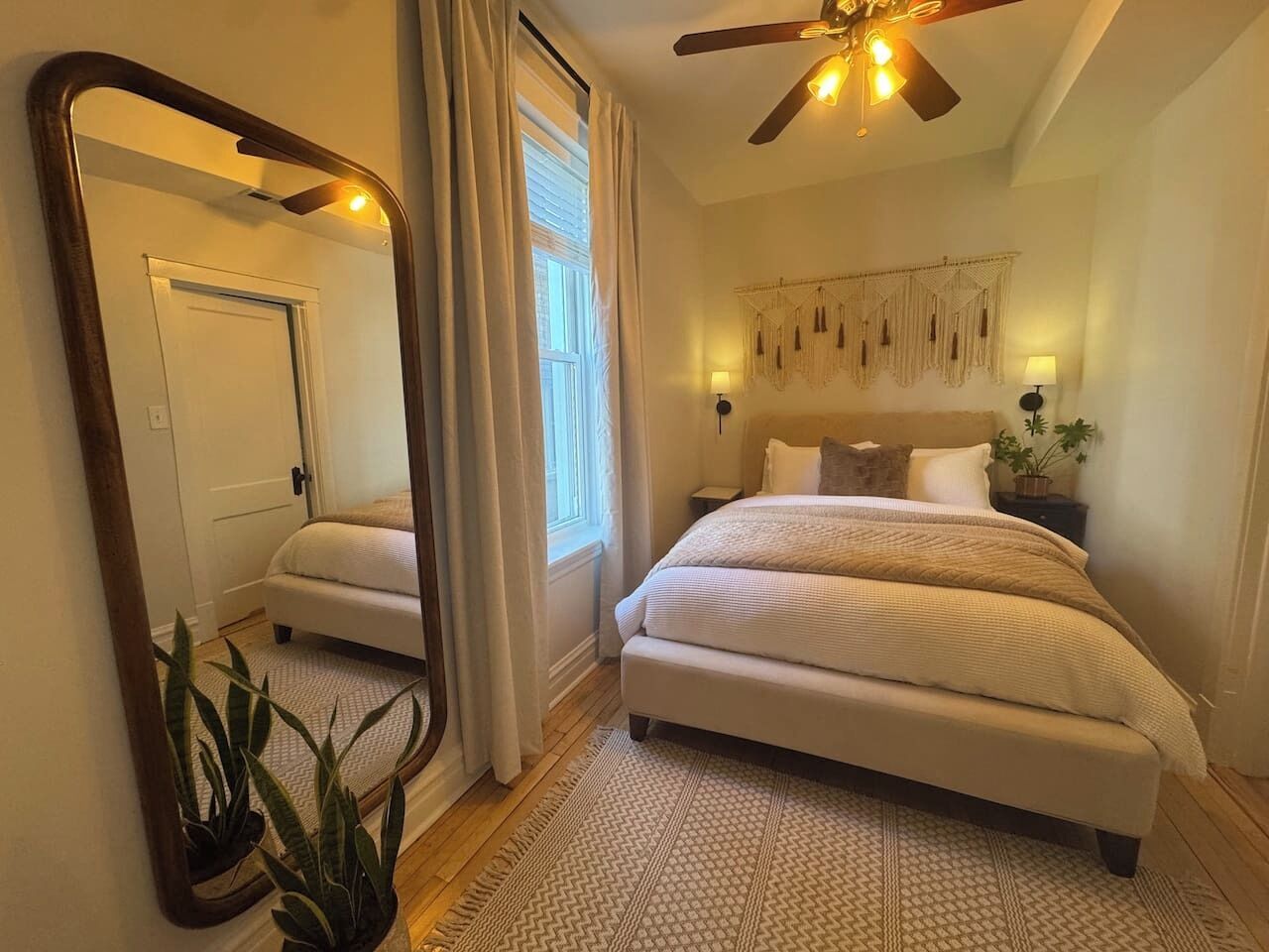 3 bedrooms, iron/ironing board, travel cot, WiFi