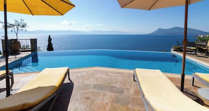 Beachfront, Stone-Built, Beautifully-Appointed, Spacious 5-bedroom Villa.