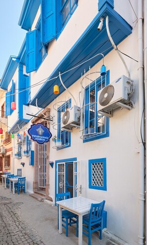 Majoituspaikan julkisivu