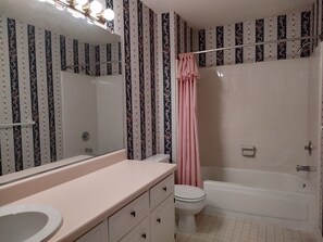 Hair dryer, bidet, towels, soap - Sorry, not available 2025 Augusta Master period. (augusta)