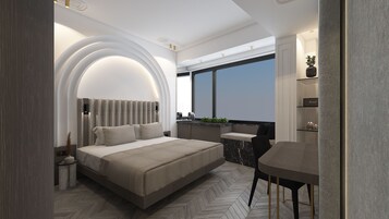 Μίνι μπαρ, χρηματοκιβώτιο στο δωμάτιο, γραφείο, δωρεάν Wi-Fi 