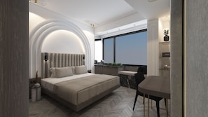 Minibar, caja de seguridad en la habitación, escritorio y wifi gratis