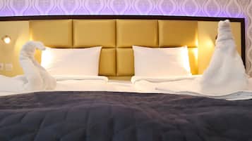 Free WiFi, bed sheets