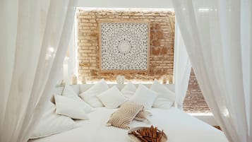 Luxury-Apartment | 3 Schlafzimmer, Bettwäsche aus ägyptischer Baumwolle