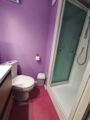 Sèche-cheveux, savon, papier toilette