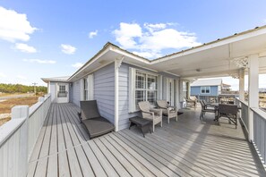 Outdoor dining - 50 Steps to the Beach with Ocean View ~ Beach Gear (Gulf Shores)