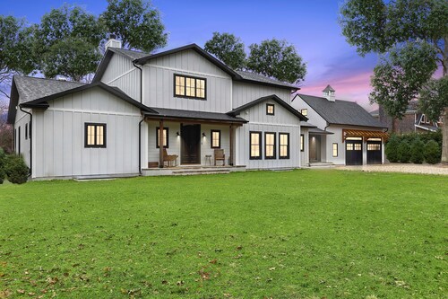 Sprawling Farmhouse in Private Beach Community 