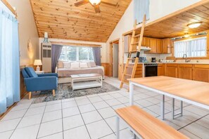 Interior - Cozy Waterfront Cottage with Kayaks and Firepit (Gowen)