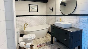 Hair dryer, towels