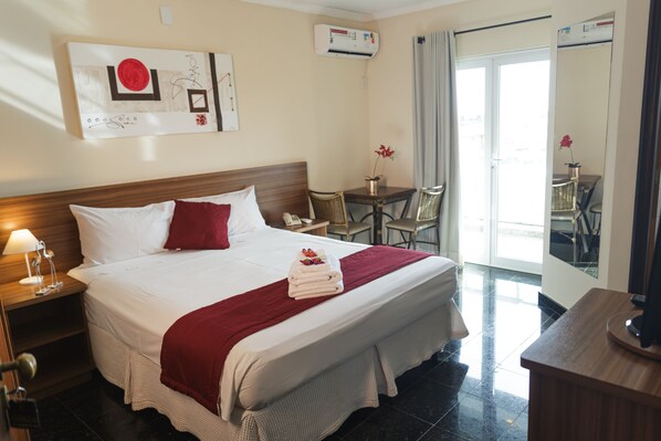 Kahden hengen standard-huone | Ilmainen Wi-Fi, vuodevaatteet