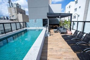 Outdoor pool - Studio Sao Paulo prox Allianz Park 501WB (São Paulo)