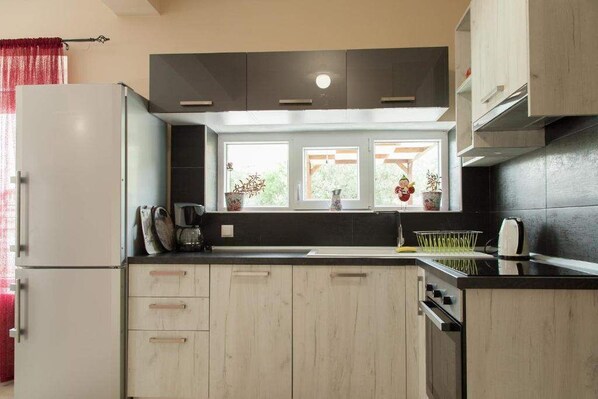 Fridge, oven, dishwasher - Superior Villa (Iraklitsa)
