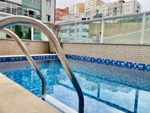 Comfort Apartment | Pool | Outdoor pool - Residencial Marine (Praia Grande)