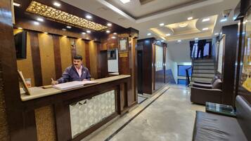 Sala de estar en el lobby