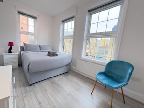 Appartement | 2 chambres, fer et planche à repasser, accès au Wi-Fi (inclus)