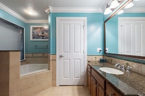 Hair dryer, towels, shampoo, toilet paper