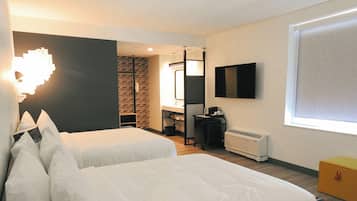 Ropa de cama hipoalergénica y escritorio