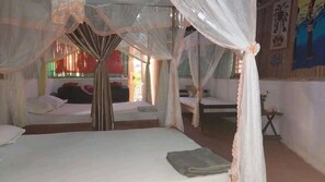 Family Bungalow, Pool View | Desk, iron/ironing board - Piscine Bimoko (Nosy Be)