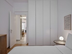 2 soverom, strykejern/-brett, reiseseng for barn og wi-fi (inkludert)