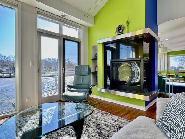 Interior - Luxury Riverside Home near Oval Beach w/ Boat Dock (Saugatuck)