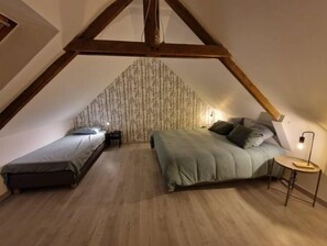 2 habitaciones, wifi y ropa de cama 