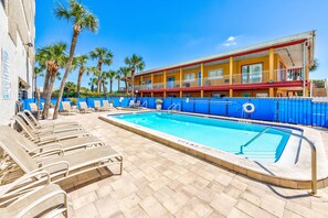 Condo, Multiple Beds (Arie Dam 202) | Pool | A heated pool - Arie Dam 202 (Madeira Beach)
