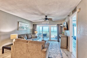 Condo, Multiple Beds (Arie Dam 202) | Living area | TV