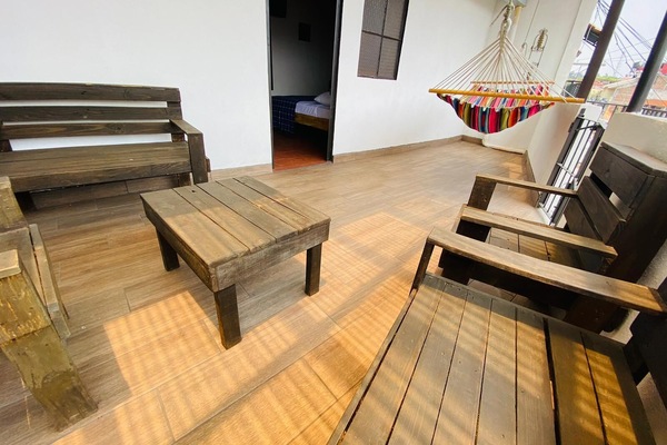 Kamar Quadruple Klasik | Teras/patio