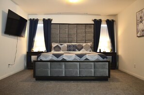 4 bedrooms, iron/ironing board, travel cot, free WiFi