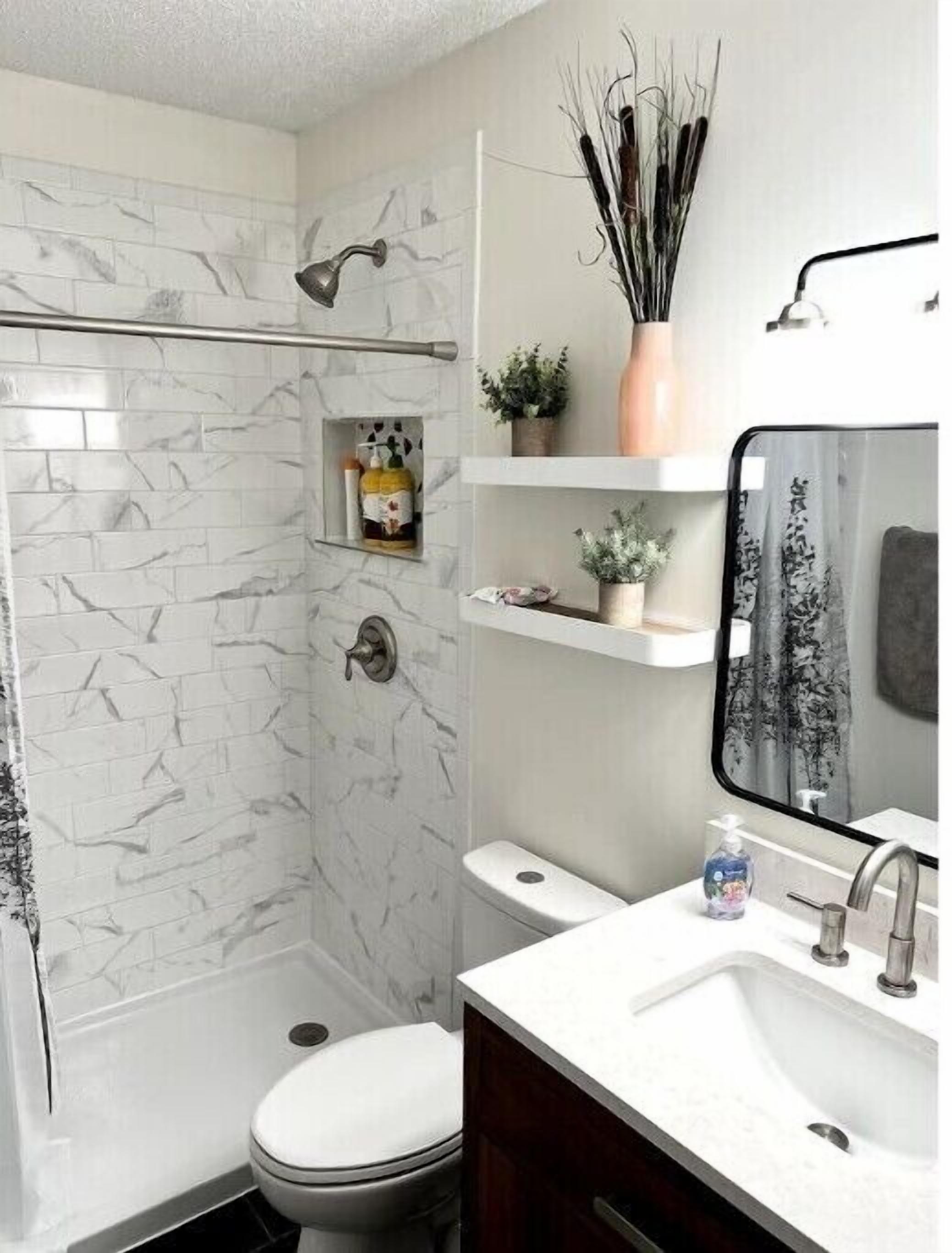 primary bathroom on main level