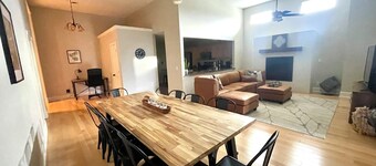 Downtown loft apartment with rooftop balcony