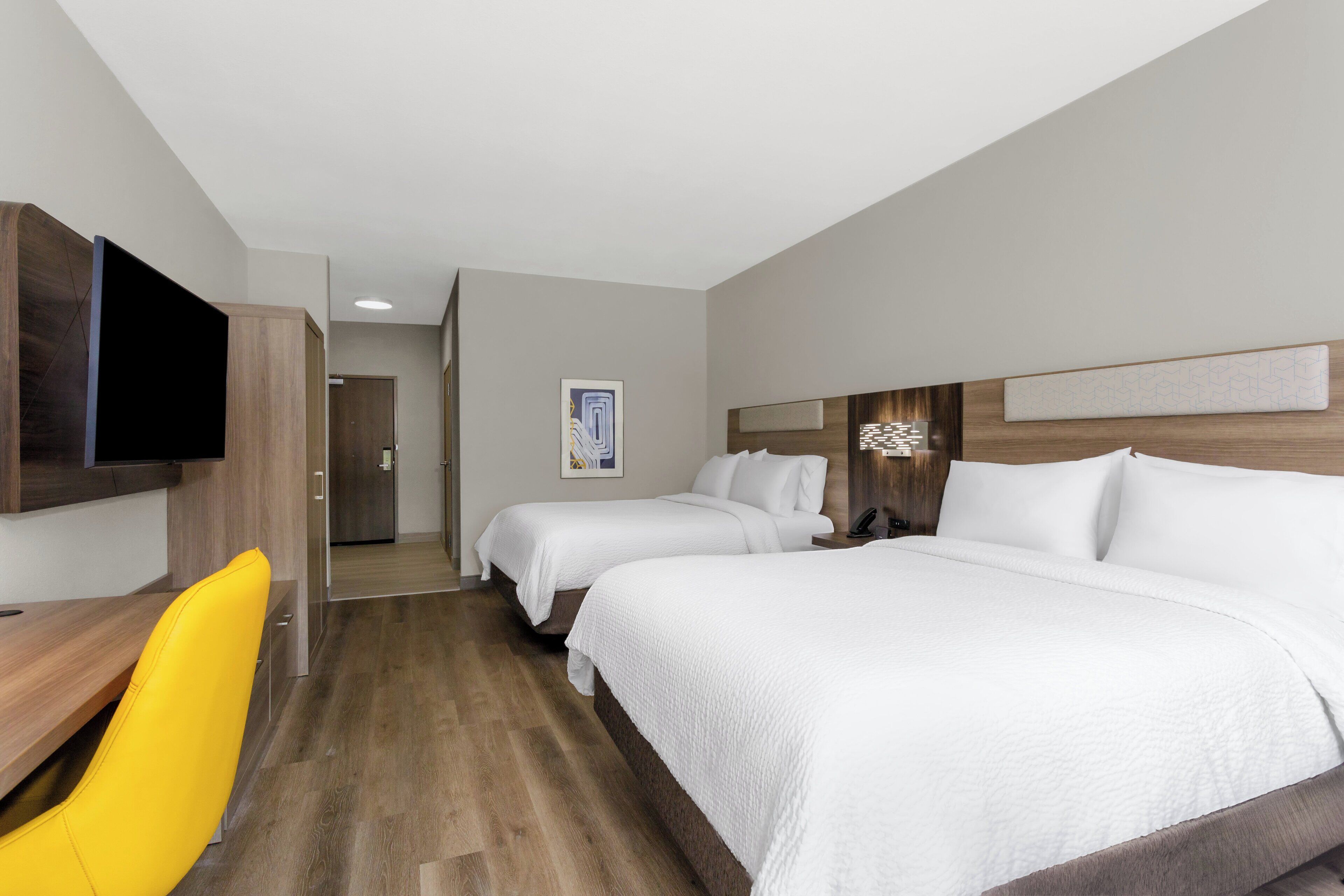 Standard Room, 2 Queen Beds | Free WiFi, bed sheets