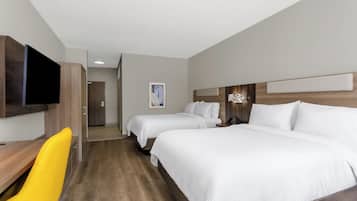 Standard Room, 2 Queen Beds | Free WiFi, bed sheets