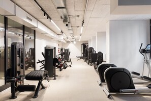 Fitness facility - Idyllia | Lumina rooftop penthouse in Trastevere (Roma)
