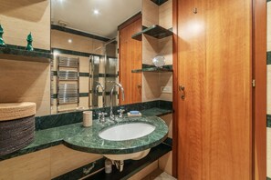 Shower, hair dryer, bidet