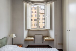 1 室のベッドルーム、WiFi、ベッドシーツ